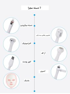 دستگاه هیدروفیشیال ۷ کاره new face